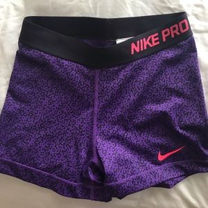 Women’s Nike Pro Dri Fit Athletic Shorts Medium